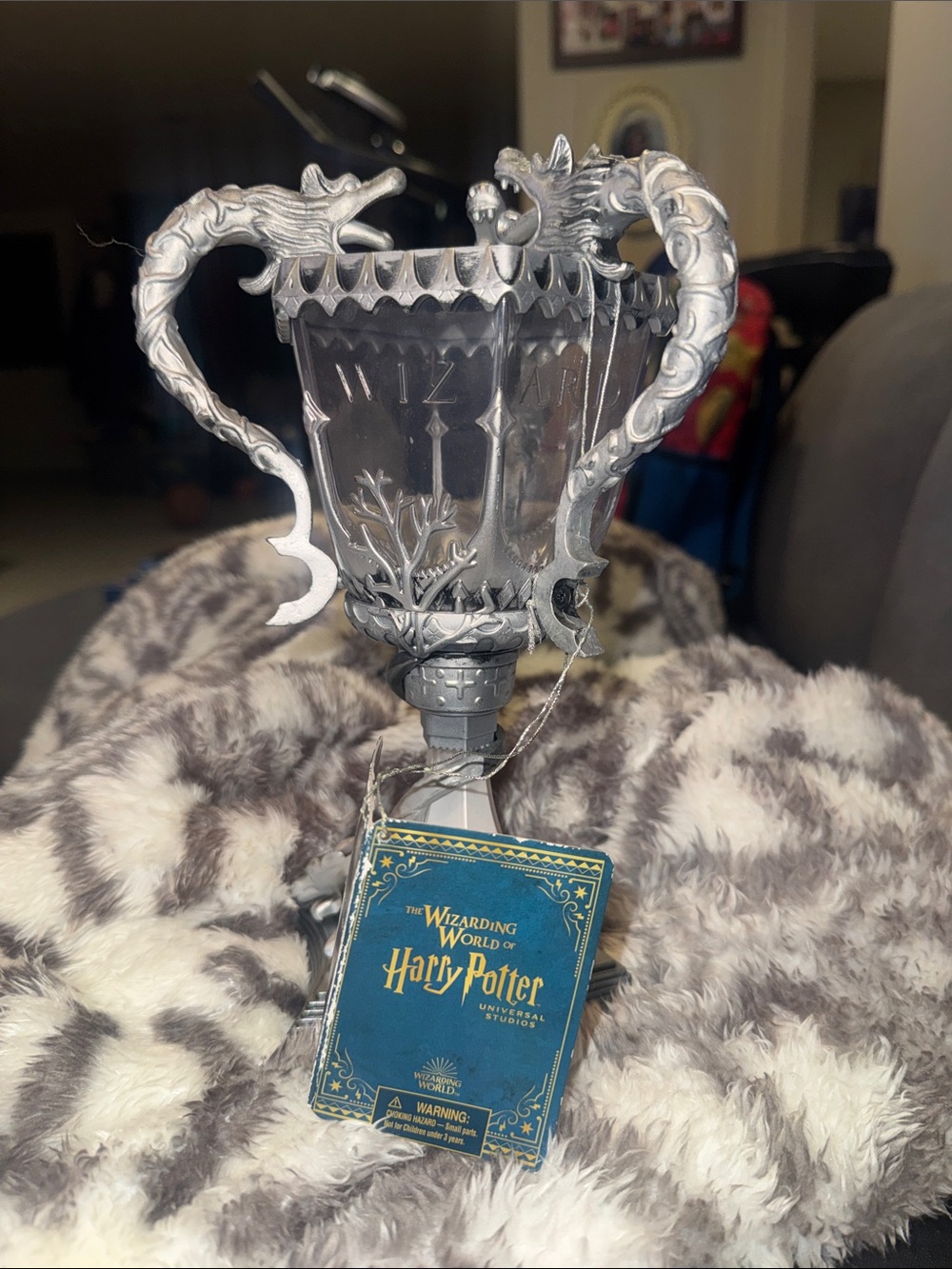Harry Potter Triwizard Cup Light Up Goblet Universal Hollywood Wizarding Prop